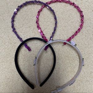4 PC Set of Kids Head Bands